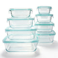 Glass Meal Prep Container Set
