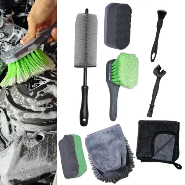Multi-Surface Cleaning Detail Kit, 8 Piece
