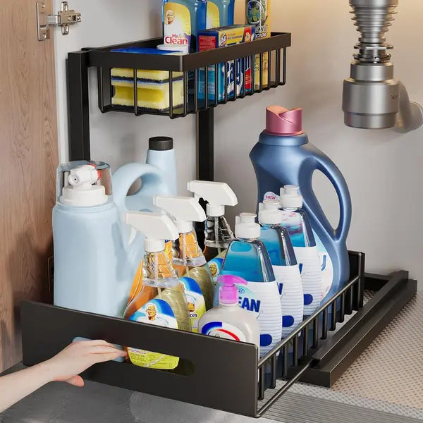 Two-Tier Under-Sink Organizer